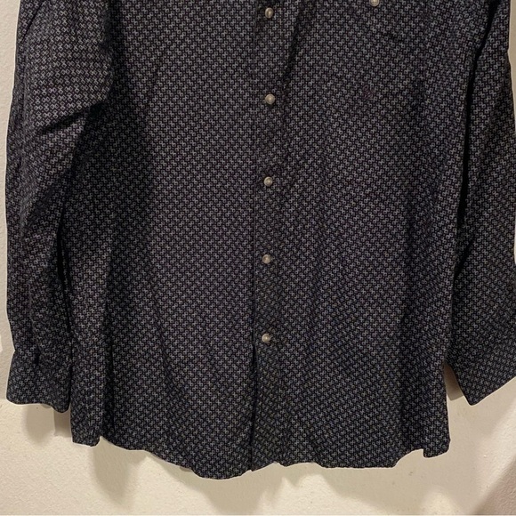 Wrangler Jean Company 20X Mens Button Down Long Sleeve BushPopper Mens Shirt XXL - Picture 2 of 10